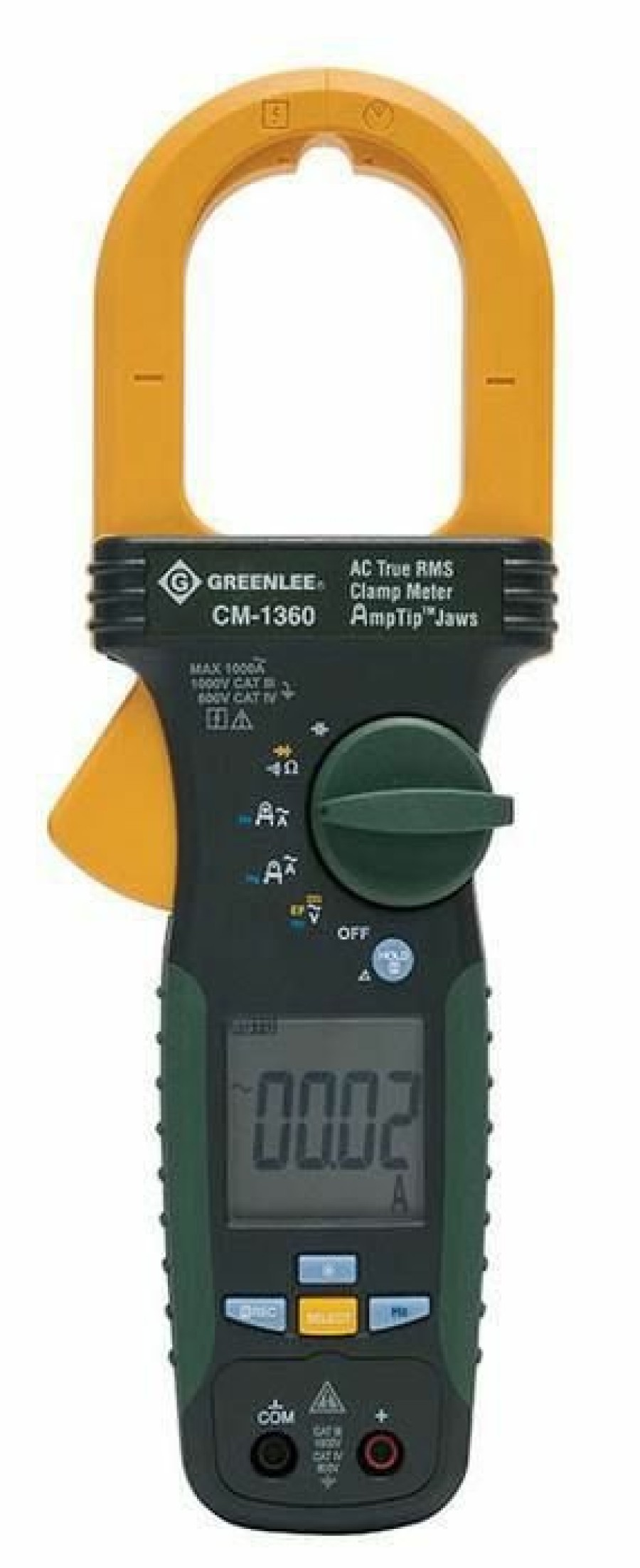 Test & Measurements Greenlee | Greenlee Cm-1360 Ac True Rms Clamp Meter, 1000V, 1000A