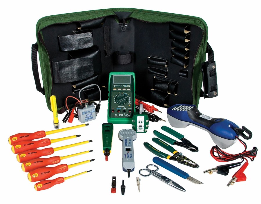 Test & Measurements Greenlee | Greenlee 45473 Telecom Field Technician Kit