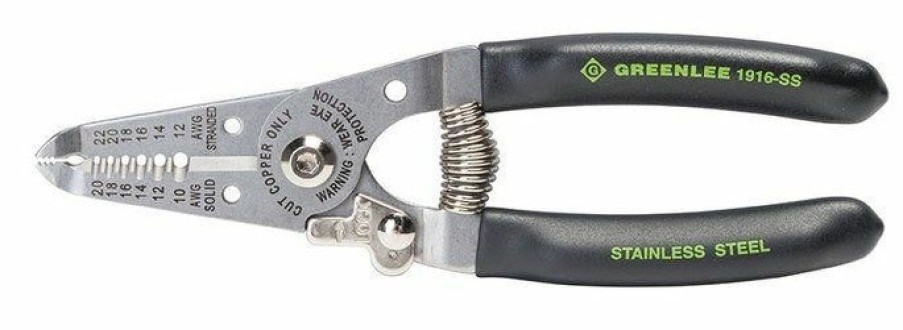 Electrician's Tools Greenlee | Greenlee 1916-Ss Stainless Wire Stripper / Cutter