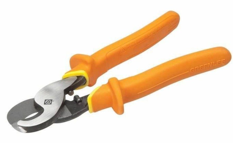 Electrician's Tools Greenlee | Greenlee 727-Ins Cable Cutter, High-Leverage, Insulated, Molded Handles