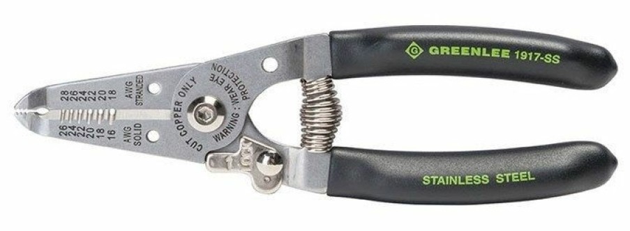 Electrician's Tools Greenlee | Greenlee 1917-Ss Stainless Wire Stripper / Cutter