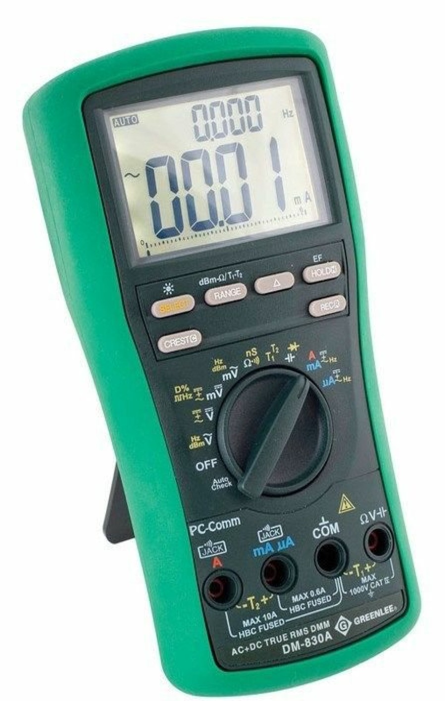 Test & Measurements Greenlee | Greenlee Dm-830A 10,000-Count Digital Multimeter, 1000V, 10A (Dm-830A)