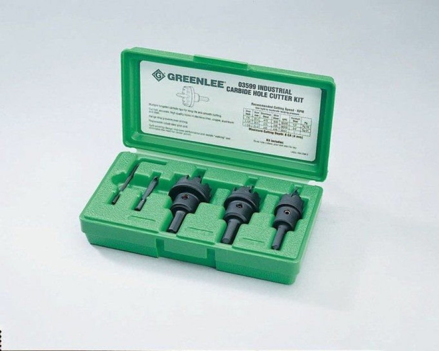 Electrician's Tools Greenlee | Greenlee 635 4 Piece Carbide Cutter Set