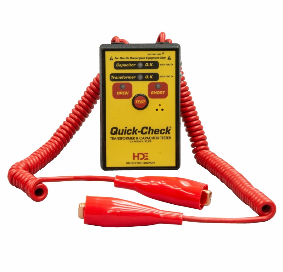 Utility Tools HDE | Greenlee Qc-Man-N Quick-Check® Transformer And Capacitor Tester, Manual Self-Test