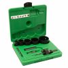 Electrician's Tools Greenlee | Greenlee 889 9-Piece Plumber'S Hole Saw Set With 3/4" - 2-1/4" Saws