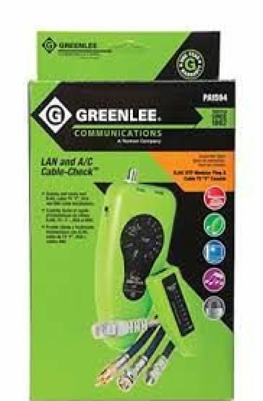 Electrician's Tools Greenlee | Greenlee 70025 Rj45 Network Cable Tester Kit