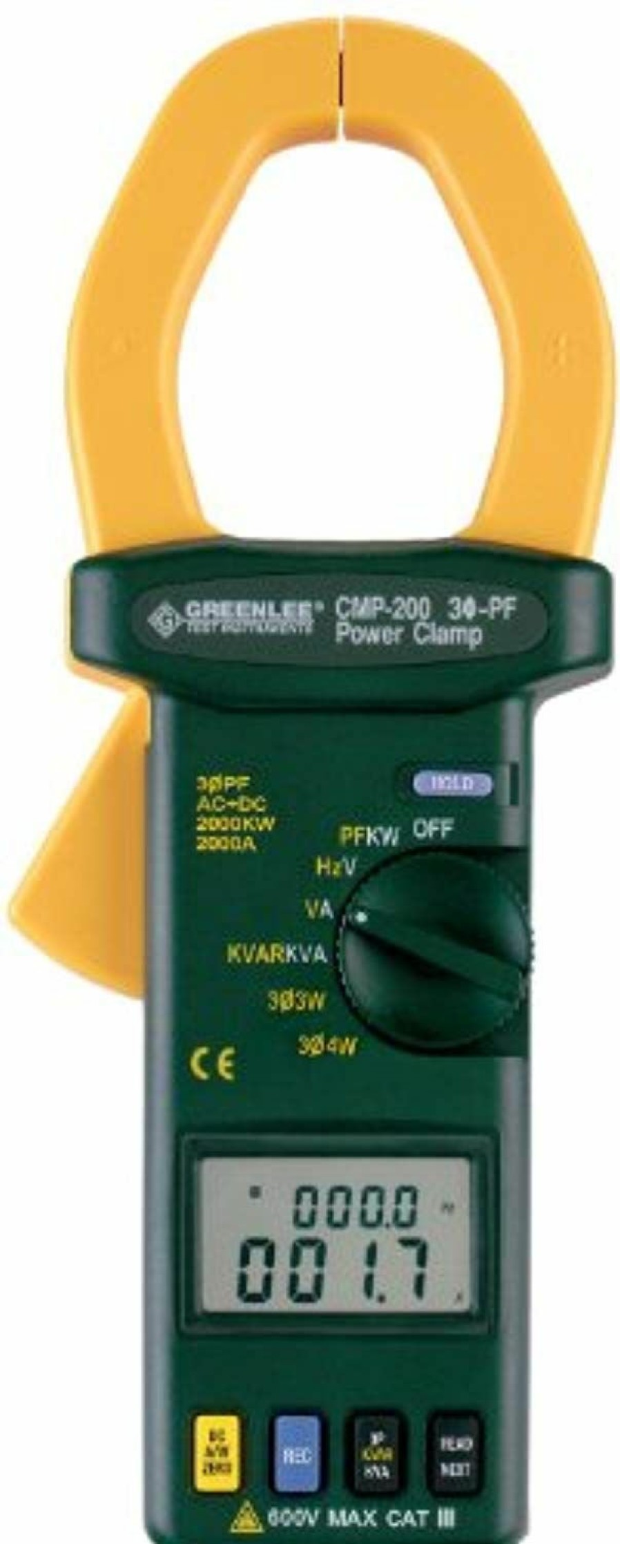 Test & Measurements Greenlee | Greenlee Cmp-200 2000-Amp Power Clamp