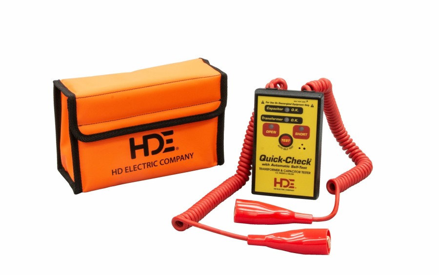 Utility Tools HDE | Greenlee Qc-Ast-M Quick-Check® Transformer And Capacitor Tester, Auto Self-Test, Magnet