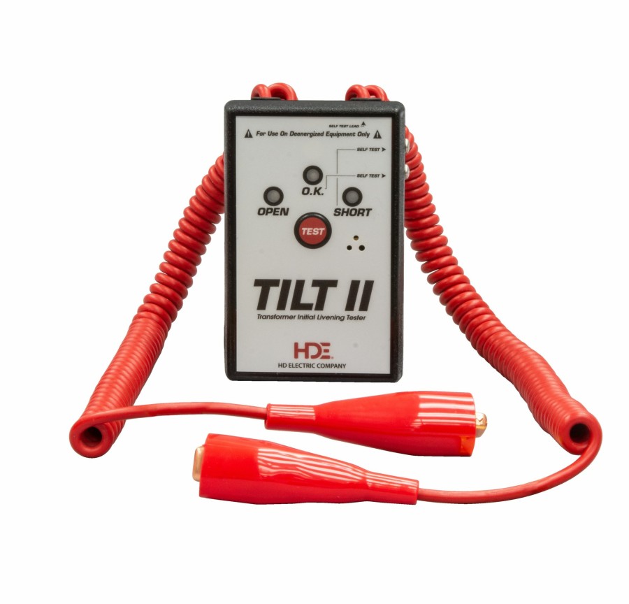 Utility Tools HDE | Greenlee Tl-Man-M Tilt Transformer Tester, Manual Self-Test, Magnet