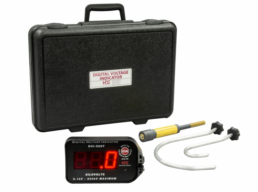 Utility Tools HDE | Greenlee Dvi-500T/K01 Digital Voltage Indicator W/ Test Point 500Kv, Oh/Ug Kit 1