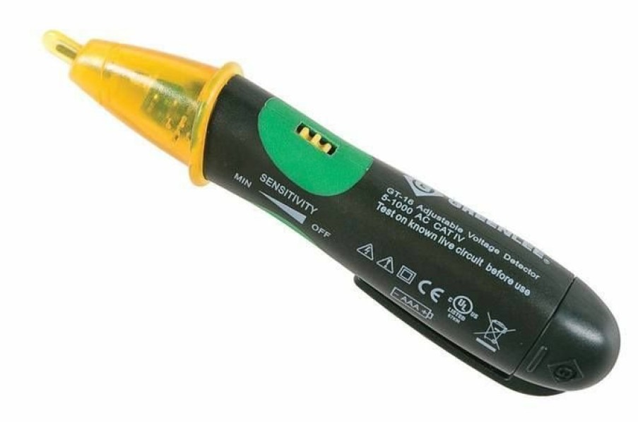 Electrician's Tools Greenlee | Greenlee Gt-16 Adjustable Voltage Detector