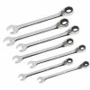 Electrician's Tools Greenlee | Greenlee 0354-02 7-Piece Combination Ratcheting Wrench Set (Metric)