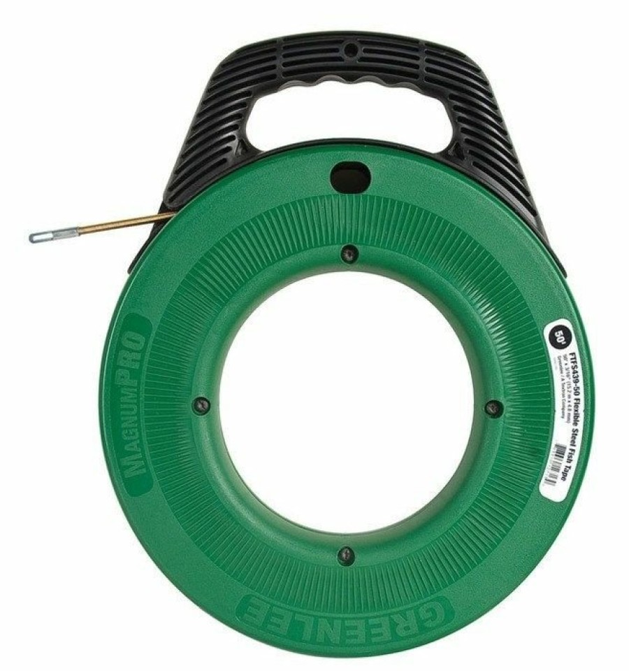 Electrician's Tools Greenlee | Greenlee Ftfs439-50 50' Flexible Steel Fish Tape