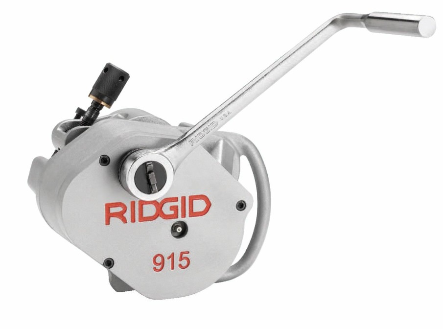 Electrician's Tools Ridgid | Ridgid 88232 Roll Groover With 2" - 6" Sch. 10 (2" - 31 ⁄2" Sch. 40) Roll Set Model 915