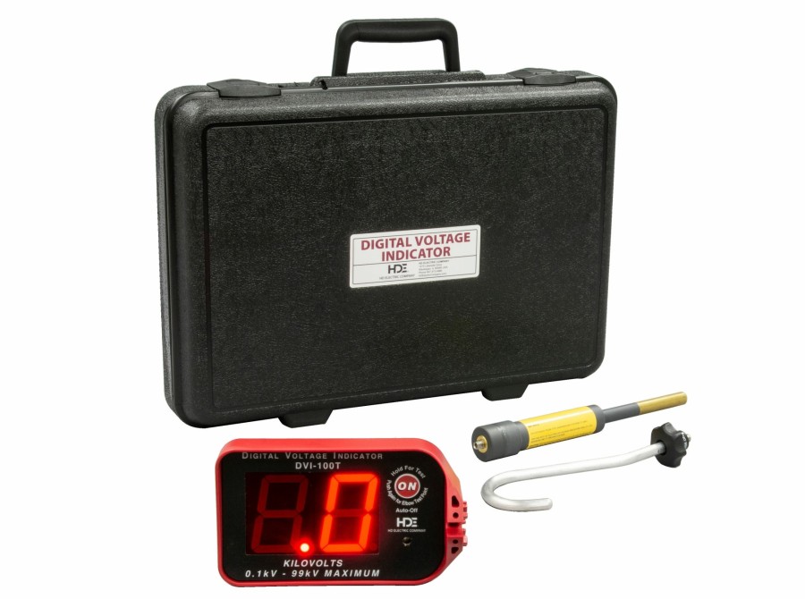 Utility Tools HDE | Greenlee Dvi-100T/K01 Digital Voltage Indicator W/ Test Point 100Kv, Oh/Ug Kit 1