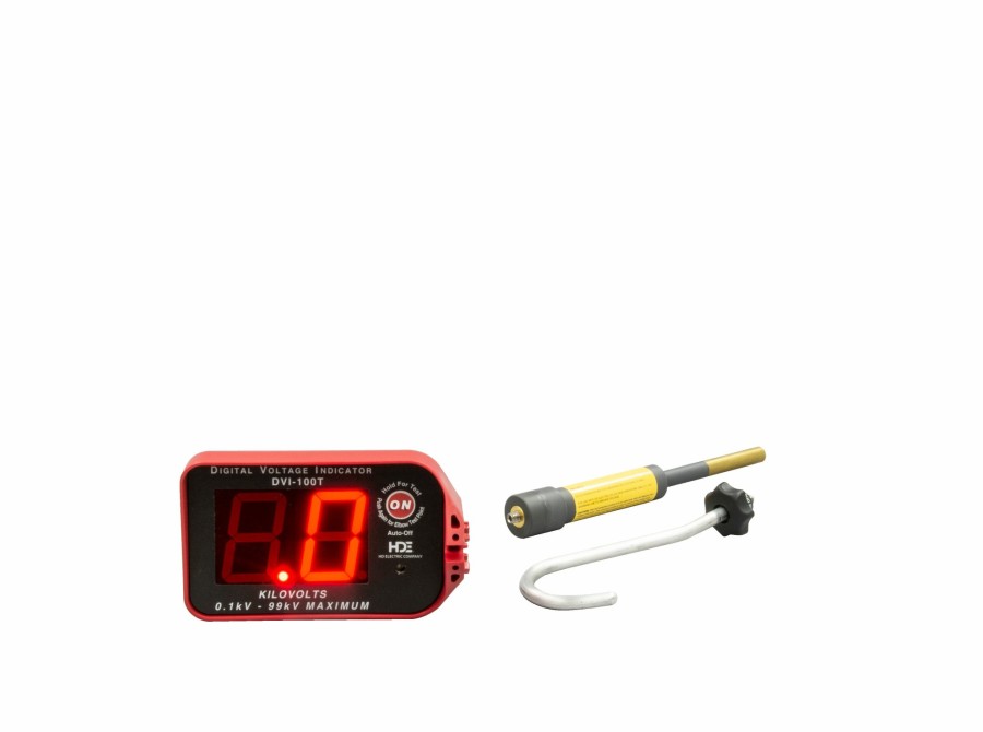 Utility Tools HDE | Greenlee Dvi-100T/K01 Digital Voltage Indicator W/ Test Point 100Kv, Oh/Ug Kit 1