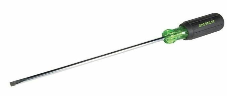 Electrician's Tools Greenlee | Greenlee 0153-23C Round Shank 3/16" X 8" Flat Blade Screwdriver