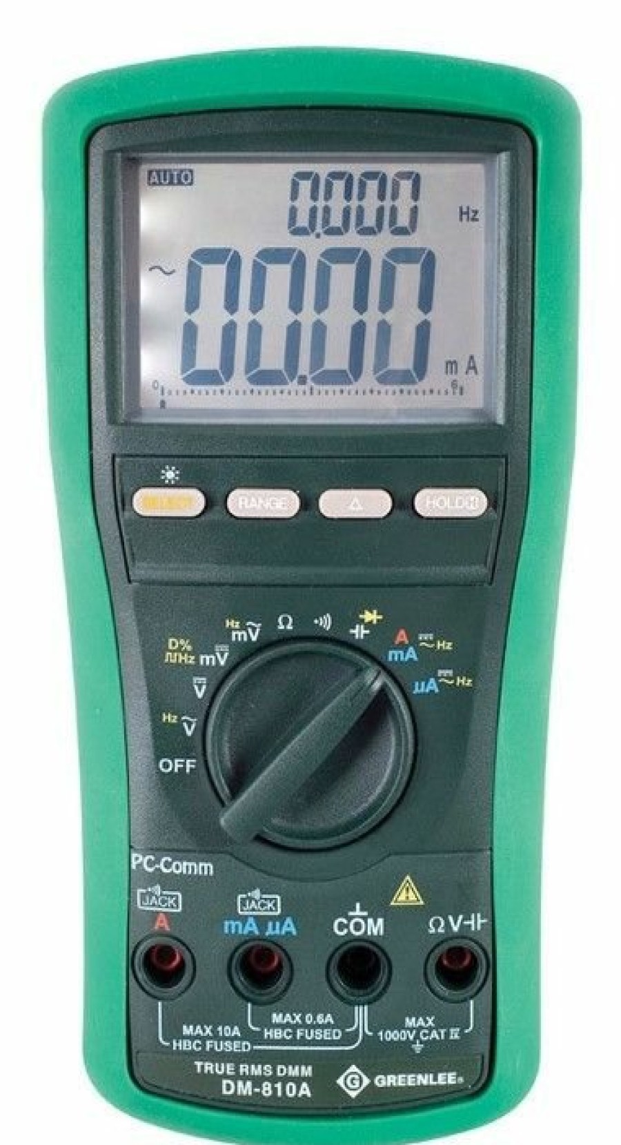 Electrician's Tools Greenlee | Greenlee Dm-810A 10,000-Count Digital Multimeter, 1000V, 10A (Dm-810A)