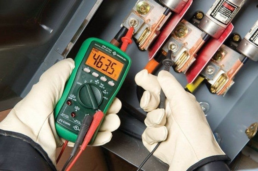 Test & Measurements Greenlee | Greenlee Dm-210A 6,000-Count Digital Multimeter, 1000V, 8A (Dm-210A)