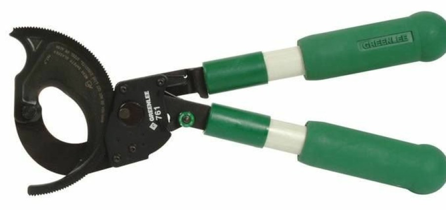 Electrician's Tools Greenlee | Greenlee 761 Two-Hand Ratchet Cable Cutter