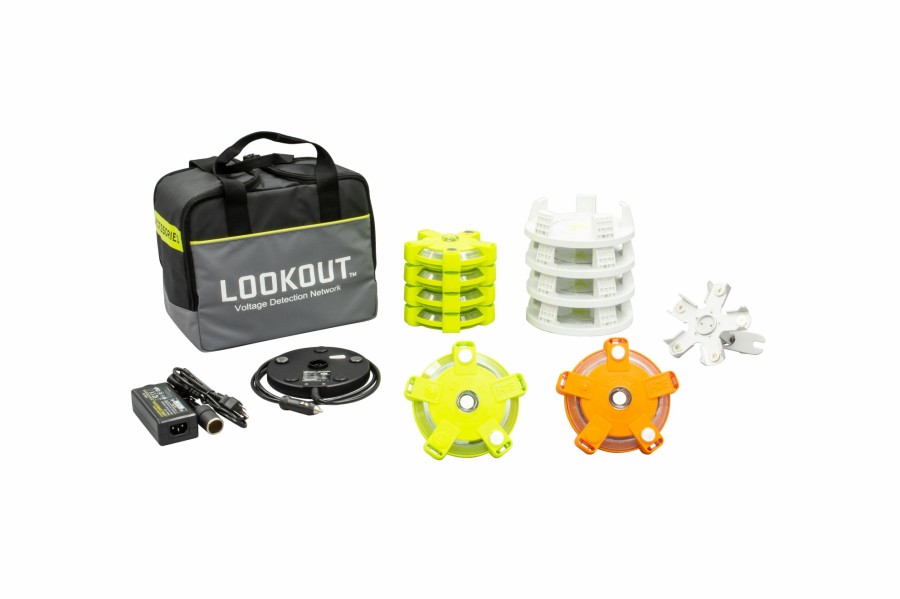 Utility Tools HDE | Greenlee Lo-P6E Lookout® Voltage Detection Network, Equipment Kit