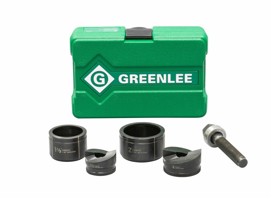 Electrician's Tools Greenlee | Greenlee 7237Bb Slug-Buster® 1-1/2" - 2" Manual Knockout Set