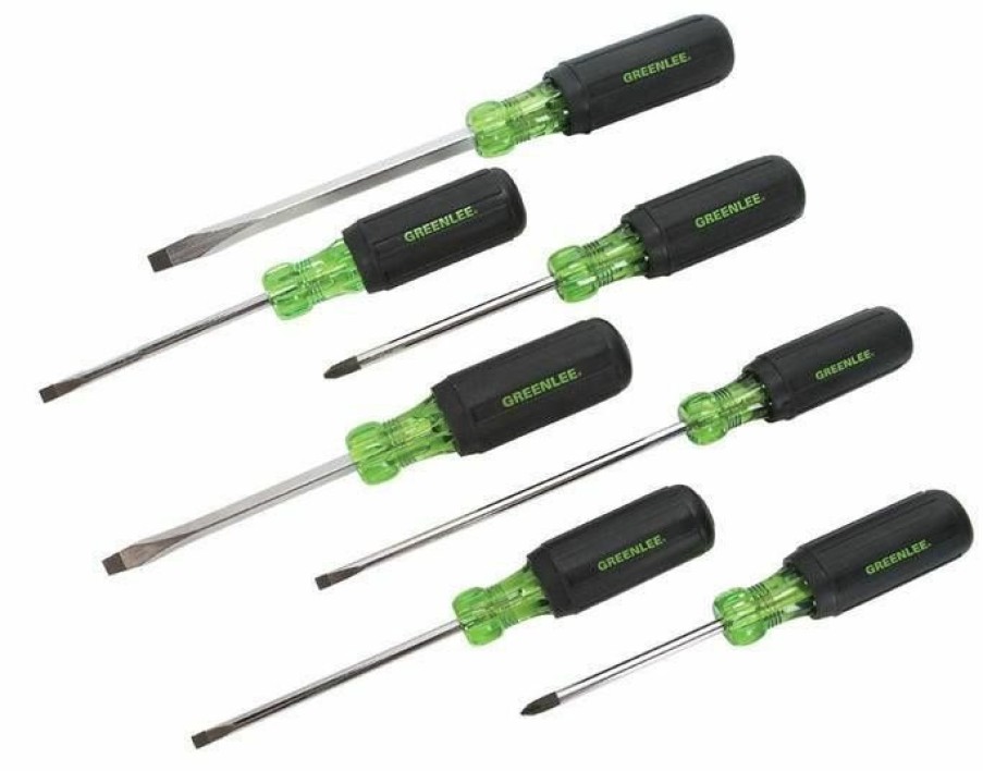 Electrician's Tools Greenlee | Greenlee 0153-02C Screwdriver Set, 7 Piece