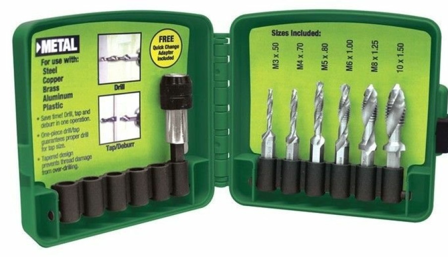 Electrician's Tools Greenlee | Greenlee Dtapkit Drill/Tap Kit